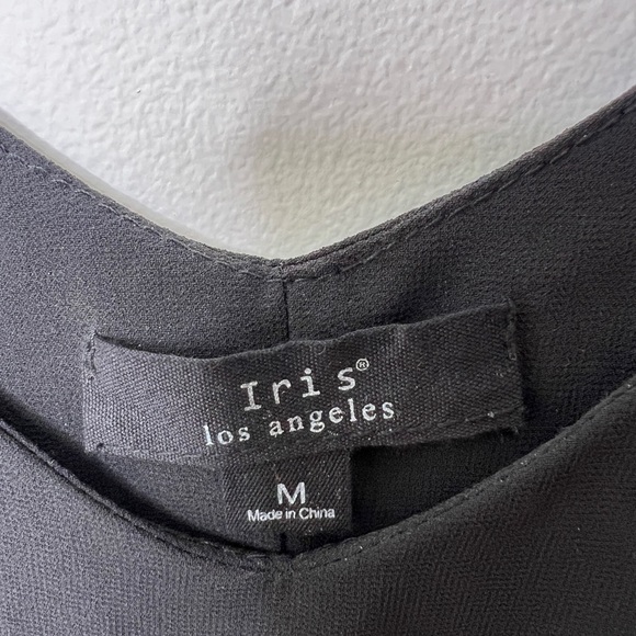 Woman’s Black Chiffon Ruffle Flowy layered crop tank top. Size M. - Picture 7 of 7